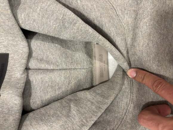 Fear of God Essentials Core Collection Tracksuit Dark Oatmeal Hoodie and Sweatpa - Picture 4 of 4